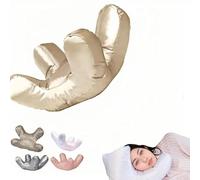 Anti-Wrinkle Face Pillow, Super Soft Shock Absorption for Side/Supine/Prone Sleeping, Flawless Beauty Pillow for Naps & Wrinkle Prevention