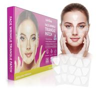 Anti-Wrinkle Forehead and Facial Patches - Overnight Triangle Patches for Forehead, Smile Lines & Under-Eye - 144 pcs (Purple1)