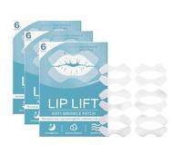 Anti Wrinkle Patches for Lips, Pack of 6 Wrinkle Lip Patches, Reduces Wrinkles and Fine Lines, Smoothing Smile Lines & Lip Area Wrinkles, Suitable for All Skin Types (3)