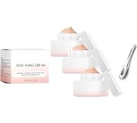 Anti-Wrinkle Wrinkle Filler Serum, Power Redo Wrinkle Fix - Advanced Anti-Aging Blur & Smooth Filler, Peptides Reduces Fine Lines, Vitamin C + Rosehip Oil, Grips Makeup, Vegan (30g, 3PC)
