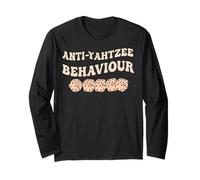 Anti Yahtzee Behaviour Yahtzee Game Dice Game Yahtzee Long Sleeve T-Shirt
