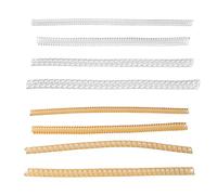 antianzhizhuang 2 Pieces Clear Silicone Guard Sizer Soft Spiral-Ring Tightener Set Size Adjuster for Loose 2/3/5mm Tightener for Loose Rings Women Men