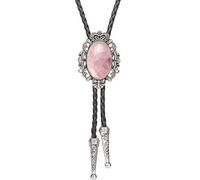 antianzhizhuang BoloTie For Men Western CowboyNecktie CelticBolo Tie CowboyBolo Tie CowboyNecklace Tie For Western Wedding Stone BoloTie Stone Bolo Tie For Men