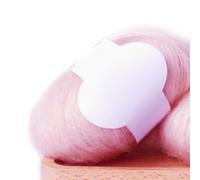 antianzhizhuang Mohair Yarn Soft Cashmere Knitting Wool Yarn Crochet Thread Supplies For Sweater Making Processing Crafts Yarn White