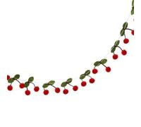 antianzhizhuang Versatile Cherry Felt Ornament Enhances The Atmospheres Of Your Party Great For Dessert Shops Bathroom Decoration Felt Cherry
