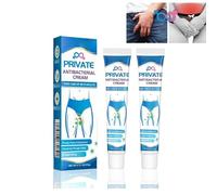 Antibacterial Cream for Private Parts, Private Soothing Cream for Mam and Women, Deodorant and Antifungal Cream, Private Soft Cream, Intimate Soothing Cream, External Cream for Soothing (2Pcs)