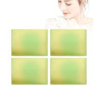 Antibacterial Lemon Soap, Body Soap Bars Bar with Shea Butter, for Brightening and Moisturizing Oily or Dry Skin, Nourishing Hydration and Creamy Lather for a Naturally Glow and Even Skin Tone (4PCS)