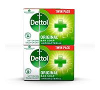 Antibacterial Soap Family Pack - 4 x 100g Bars | Gentle Skin Cleanser with Long-Lasting Freshness | Compatible with Dettol Dispenser