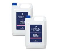 Antibacterial Surface Sanitiser Concentrate - Cleans & Degreases on any hard surface while disinfecting to the highest standards. 5 Litre Pack of 2