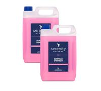 Antibacterial Surface Sanitiser - Multipurpose Disinfection Spray - Food Safe Vegan Friendly Formula - Great for Kitchens, Bathrooms and Other Hard Surfaces 5 Litre Pack of 2