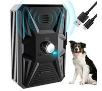 Antibarking Device for Dogs, Ultrasonic Dogs, Anti Barking Device, Dog Anti Bark Device, Antibarking Device for Dogs, Dog Bark Deterrent, Dog Bark Stopper for Small and Large (Black)
