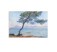Antibes - Claude Monet Picture Print Canvas Poster Wall Paint Art Posters Decor Modern Home Artworks 08x12inch(20x30cm)