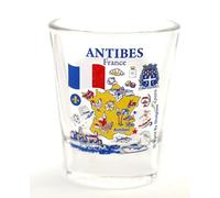 Antibes France Great French Cities Collection Shot Glass