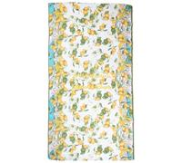 Antica Sartoria Cotton Sarong 130 cm x 180 cm Beach Sarong with Multi-Coloured Print for Women Scarves Neck Women Foulard Women. Typical prints of the Amalfi Coast, Lemons, One size