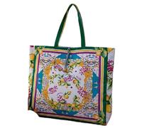 Antica Sartoria - Shoulder Bag Modamare Shopper Summer Tote Bag Lined | Miro Boho Chic Handbag Women Casual Lightweight Mediterranean Style Amalfi Coast, Lemons 4