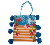 Antica Sartoria - Shoulder Bag Modamare Shopper Summer Tote Bag Lined | Miro Boho Chic Handbag Women Casual Lightweight Mediterranean Style Amalfi Coast, Sorrento