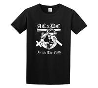 Antichrist Demoncore Acxdc V8 Powerviolence Men Simple Tshirt Black S