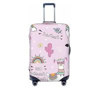 Anticsao Orange Dalia Luggage Cover,Washable Suitcase Covers Fashion Luggage Covers,Anti-Scratch Suitcase Protector Cover, No Drama Llama, Large, 1