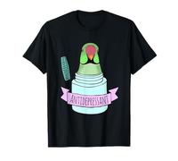 Antidepressant green indian ringneck Parrot lovers Pet T-Shirt