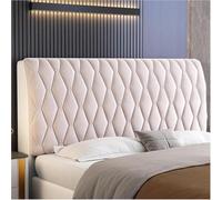 AntiDust Headboard Cover for King/Queen/Single/Double BedFull Protection Dark Gray 220 cmWashable Fits 160 cm BedsStylish Bedroom Decor