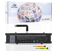 ANTIEE 7.6V 22Wh FTD6M Laptop Battery for Dell Latitude 7285 2-in-1 i7-7Y75 Intel i5-7Y57 12.3 Inch 12.3-inch Detachable Productivity Keyboard Series K17M 6HHW5 06HHW5 T0T32 Tablet Battery