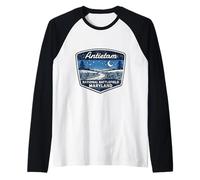Antietam National Battlefield Maryland Civil War History Raglan Baseball Tee