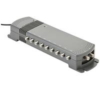 Antiference A281LRPROLTE 8 Way 2-In 8-Out Aerial Amplifier for TV - Black
