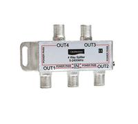 Antiference AS04 4 Way F-Type Indoor TV Signal Splitter