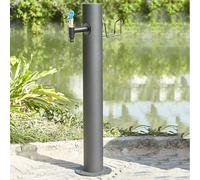 Antifreeze Outdoor Faucet Column for Vertical Garden with Hook Connects to Hose for Watering Flowers & Washing Cars and Convenient Garden Accessory