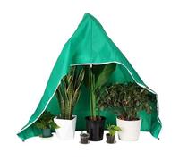 Antifreeze Protective Cover for Plants - Winter Protector for Plants, with Side Zip, Adjustable Breathable Control Barrier for Gardening Vegetables