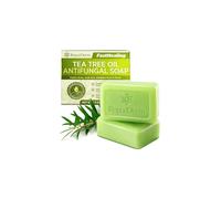 Antifungal Antibacterial Tea Tree Soap: Tea Tree Oil Soap for Face & Body Acne - Antifungal Antibacterial Treatment Soap
