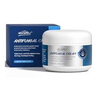 Antifungal Cream with Tea Tree Oil, Athletes Foot Cream Treats Ringworm, Eczema, Rash, Jock Itch & More - Anti Fungal Cream for Itchy Skin Relief, Soothing Foot & Body Balm for Men & Women100g