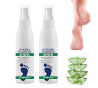 Antifungal Foot Spray, Foot Sanitiser with Tea Tree Oil, Mild Feet Moisturize Dryness Relief, Odour Control & Cracked Heel Repair, Athletes Deodorant for Smelly Feet for Women & Men (2)