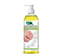 Antifungal Hand & Foot Massage Oil - Tea Tree & Lavender Blend for Nail Fungus, Cracked Heels & Odor Control, Anti-Inflammatory & Moisturizing Therapy (500ml Pump)