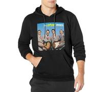 antigos Buddy Holly & The Crickets The Chirping Crickets Album Cover Hoody & Sticker S Black