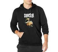 antigos Hammer Horror Dracula & Lady Front Print Men'S Hoody 3XL Black