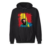 antigos Men's Sizzla Solid As A Rock Warm Sweatshirts S Black