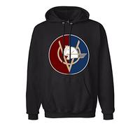 antigos Men's Ultravox Rage In Eden Lightweight Hoodie XL Black