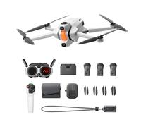 Antigravity A1 Drone (Powered by Insta360) - Explorer Bundle 8K 360 Degree 249g Foldable Drone & Goggles for Immersive Flight with Point-to-Fly Motion Control with Case / 3x Batteries