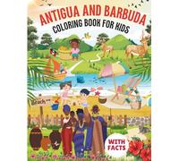 Antigua and Barbuda Coloring Book for kids with facts