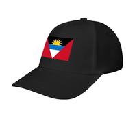 Antigua and Barbuda Flag Baseball Cap,Summer Adjustable Classic Low Profile Hat for Men Women,The Ultimate Accessory Black