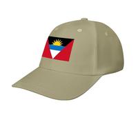 Antigua and Barbuda Flag Baseball Cap,Summer Adjustable Classic Low Profile Hat for Men Women,The Ultimate Accessory Beige