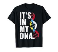 Antigua and Barbuda Roots Flag Fingerprint Graphic Patriotic T-Shirt