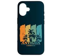Antigua Caribbean Palm Trees Beach Holiday Tropics Souvenir Case for iPhone 16