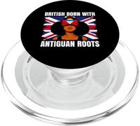 Antigua Girl Heritage British Born Antiguan Roots Pride PopSockets PopGrip for MagSafe