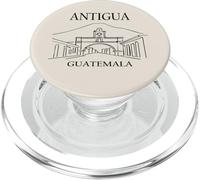 Antigua Guatemala Minimalist City Skyline Travel Souvenir PopSockets PopGrip for MagSafe