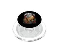 Antigua Guatemala Quetzal Chapin 502 Tikal Maya Chicken Bus PopSockets PopGrip for MagSafe
