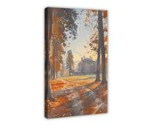 Antigua Guatemala Watercolor Canvas Poster for Dorm Room Decor Gift