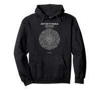 Antikythera Mechanism dial face - Technical drawing Pullover Hoodie