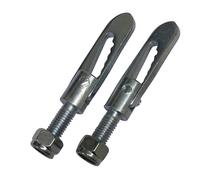 Antiluce Fasteners Drop Lock Pins x2 (8MM - 12MM Anti Luce Catch Latch Trailer Bolt) (8MM x 34MM Bolt On Pin)